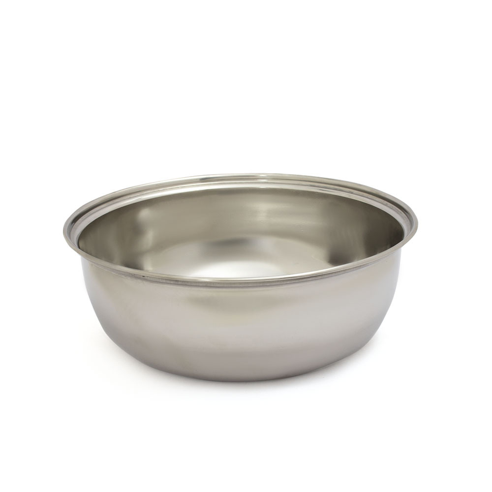 فخر الدين وعاء دائري معدن - فضي