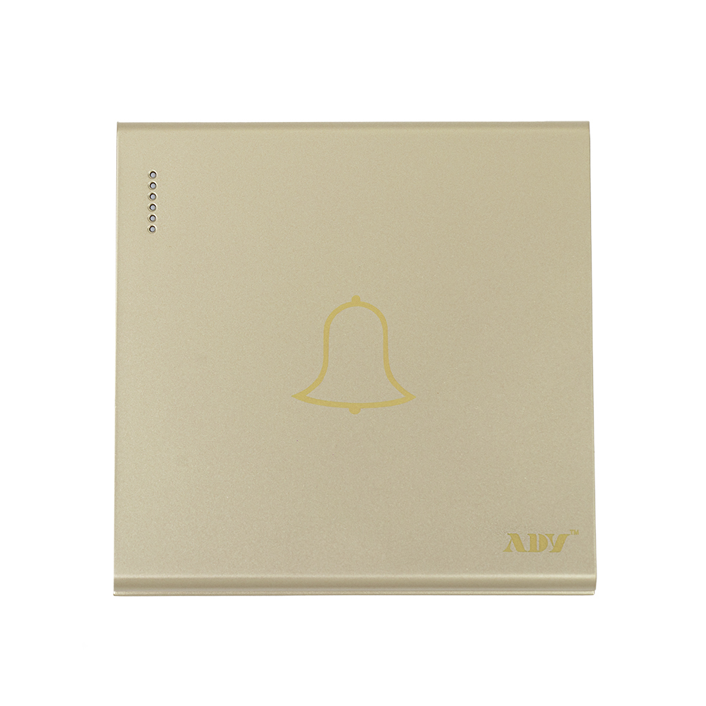 ADY KLA-10 مفتاح جرس - ذهبي