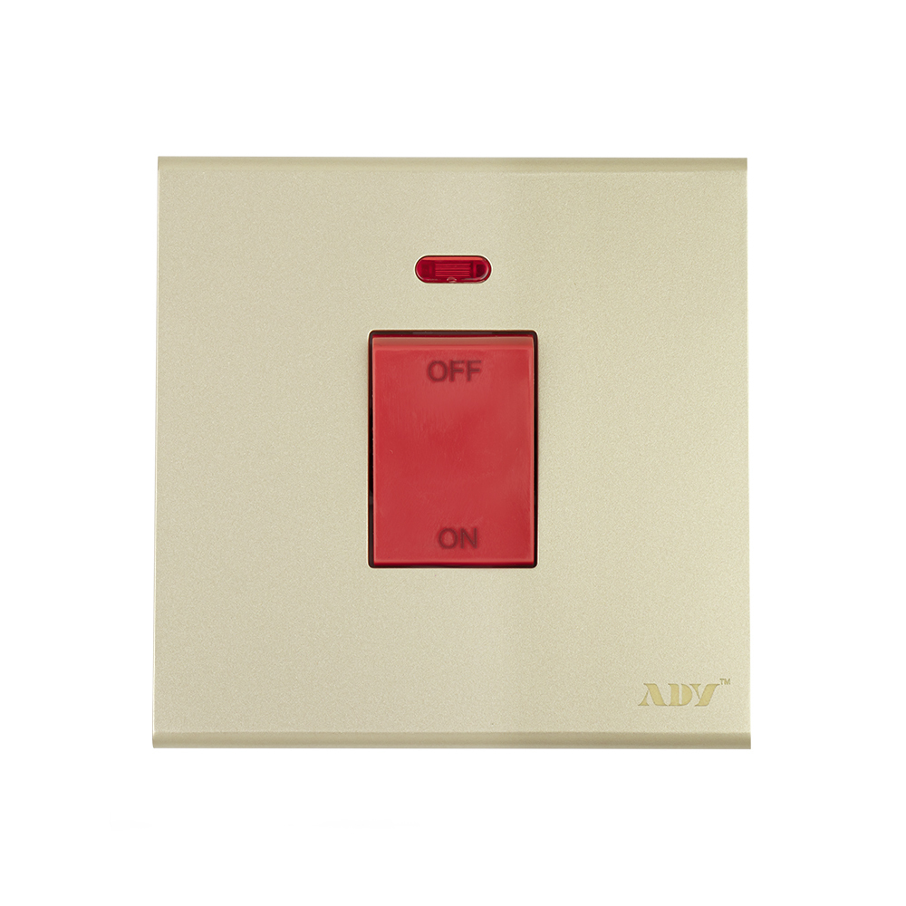 ADY K12L86-45 مفتاح مكيف 45 أمبير - ذهبي