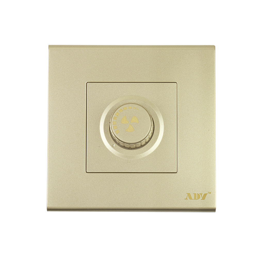 ADY KTS مفتاح مروحة - بفولتية 250 - ذهبي