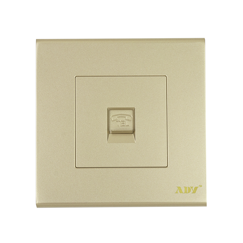 ADY TEZ مقبس منفذ الهاتف - ذهبي