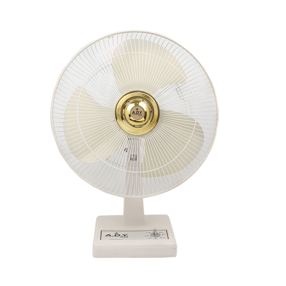 ADY مروحة طاولة باللون الابيض - مقاس 450 مم