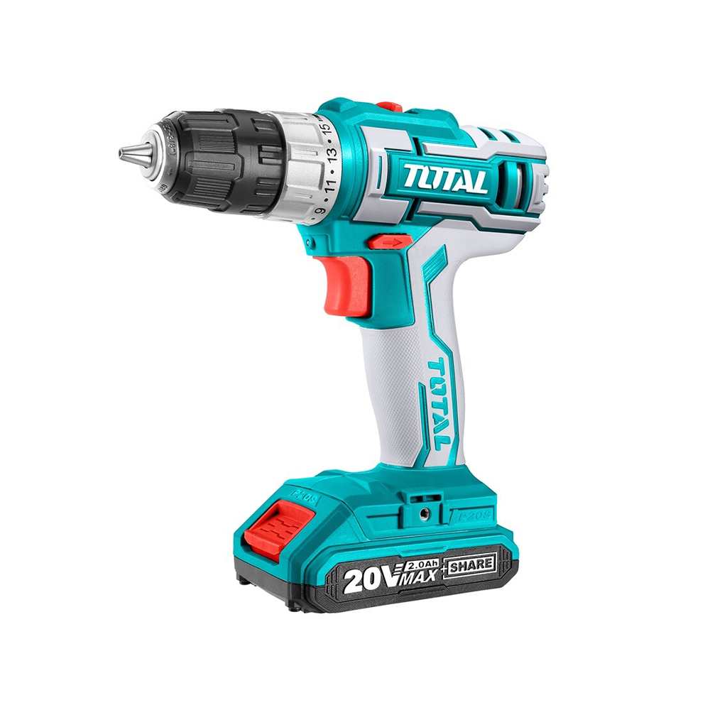 توتال مثقاب لاسلكي من نوع ليثيوم أيون- موديل TDLI20025