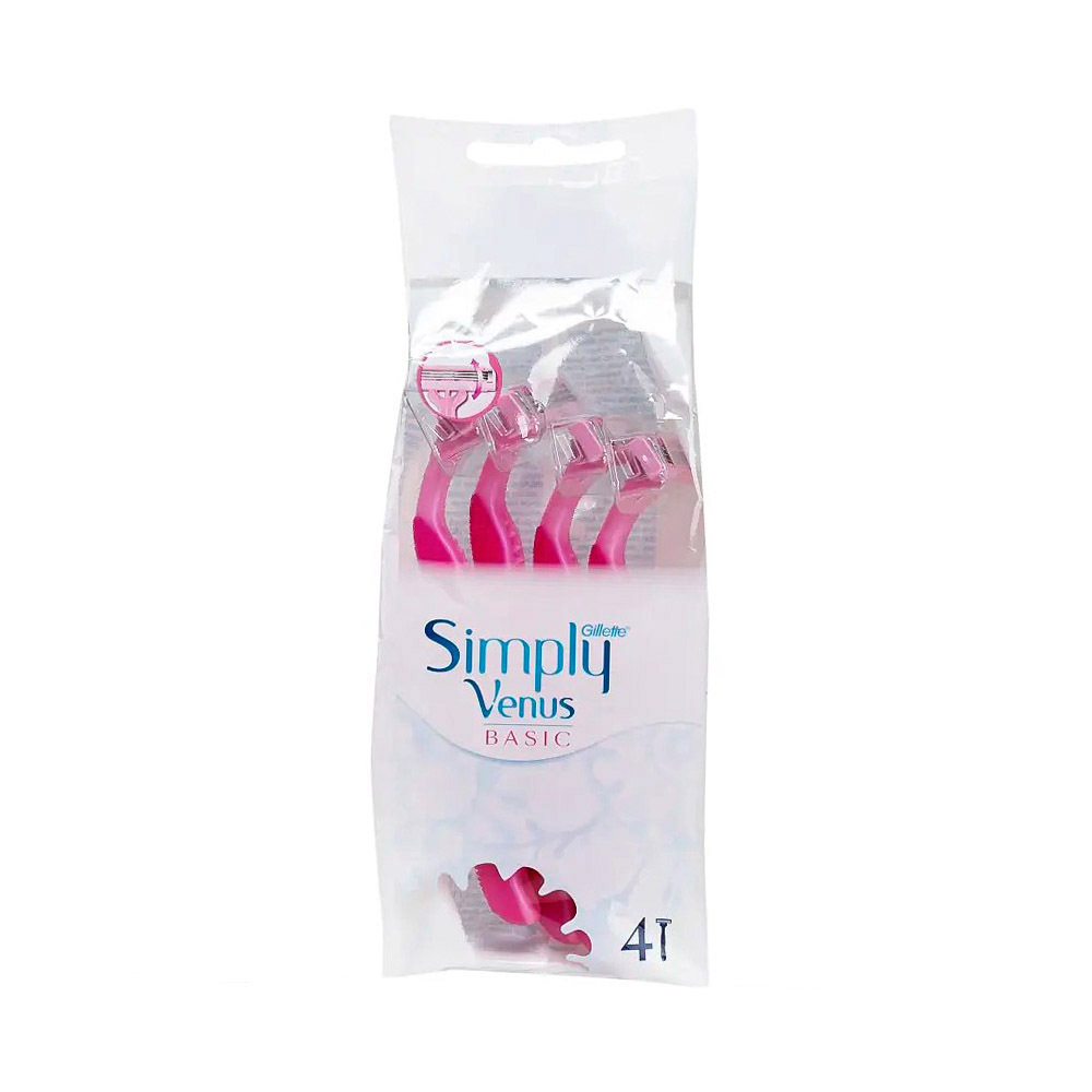 جيليت فينوس شفرات سيمبلي مكونة من اربع شفرات