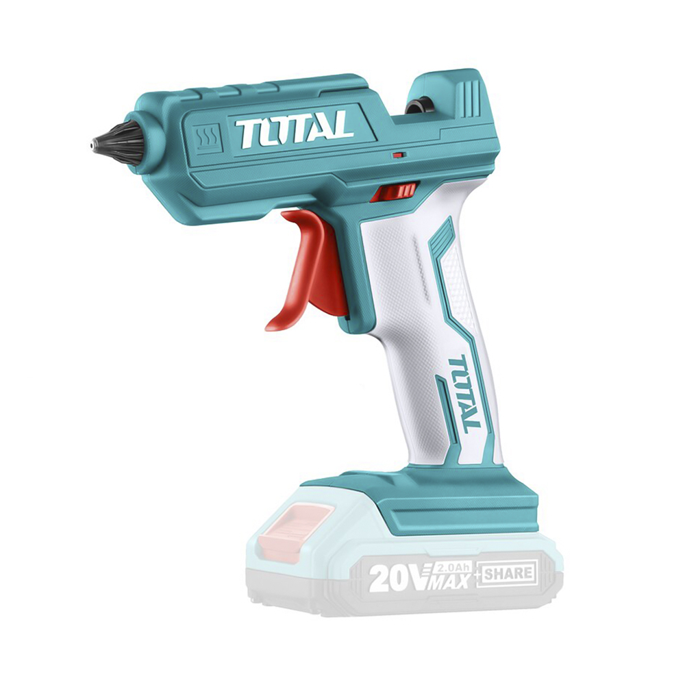 توتال مسدس شمع بطارية ليثيوم توتال قدرة 20 فولت- موديل TGGLI2001