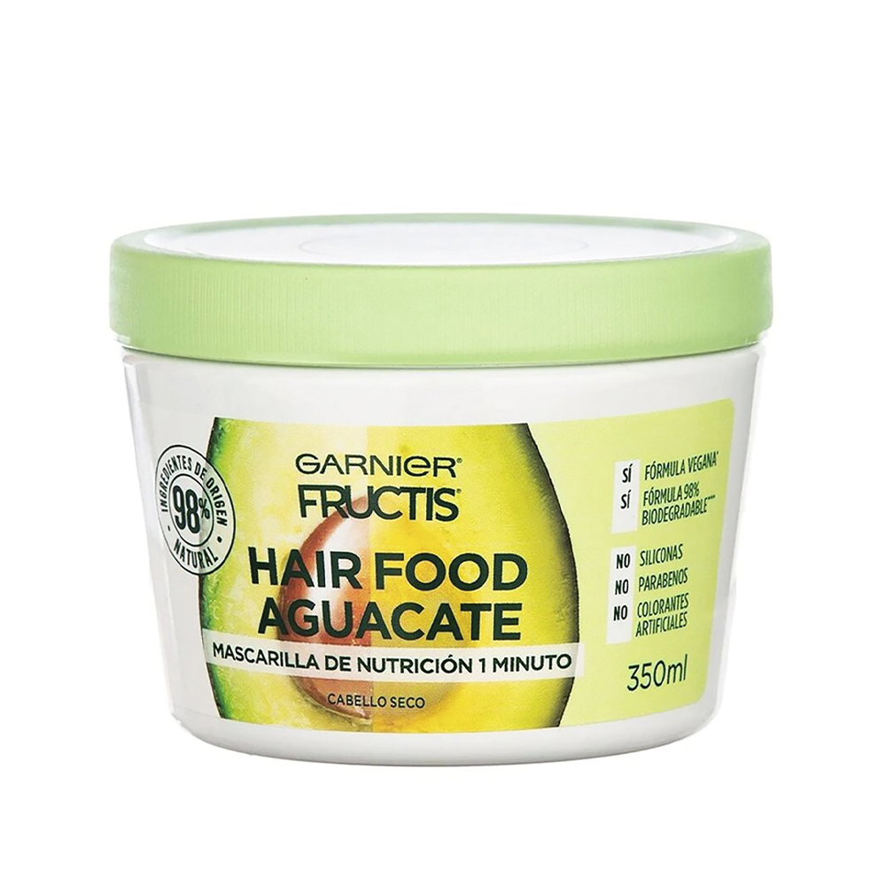 غارنييه حمام زيت فروكتيس غذاء الشعر المغذي بالافكادو - 350 مل