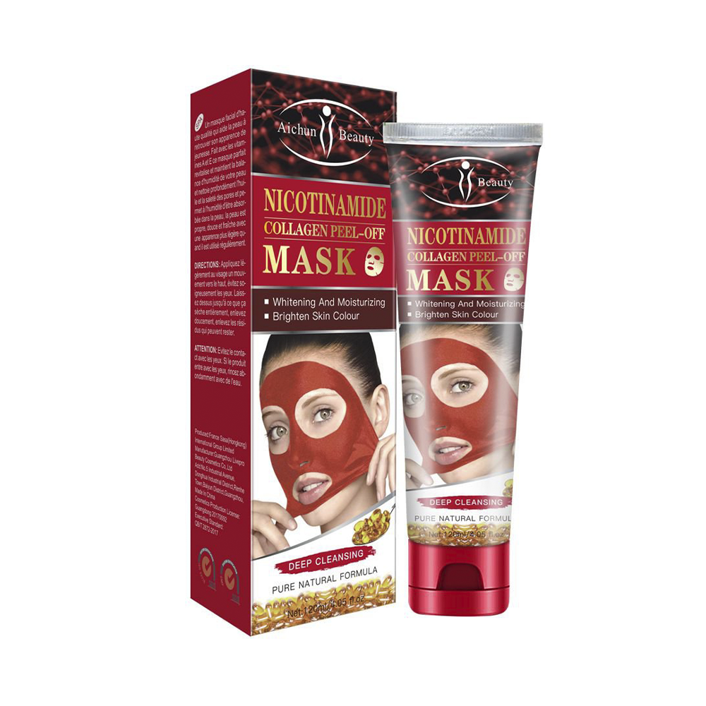 نياسيناميد قناع لايكو لإزالة الرؤوس السوداء وتعزيز الكولاجين - 120 مل