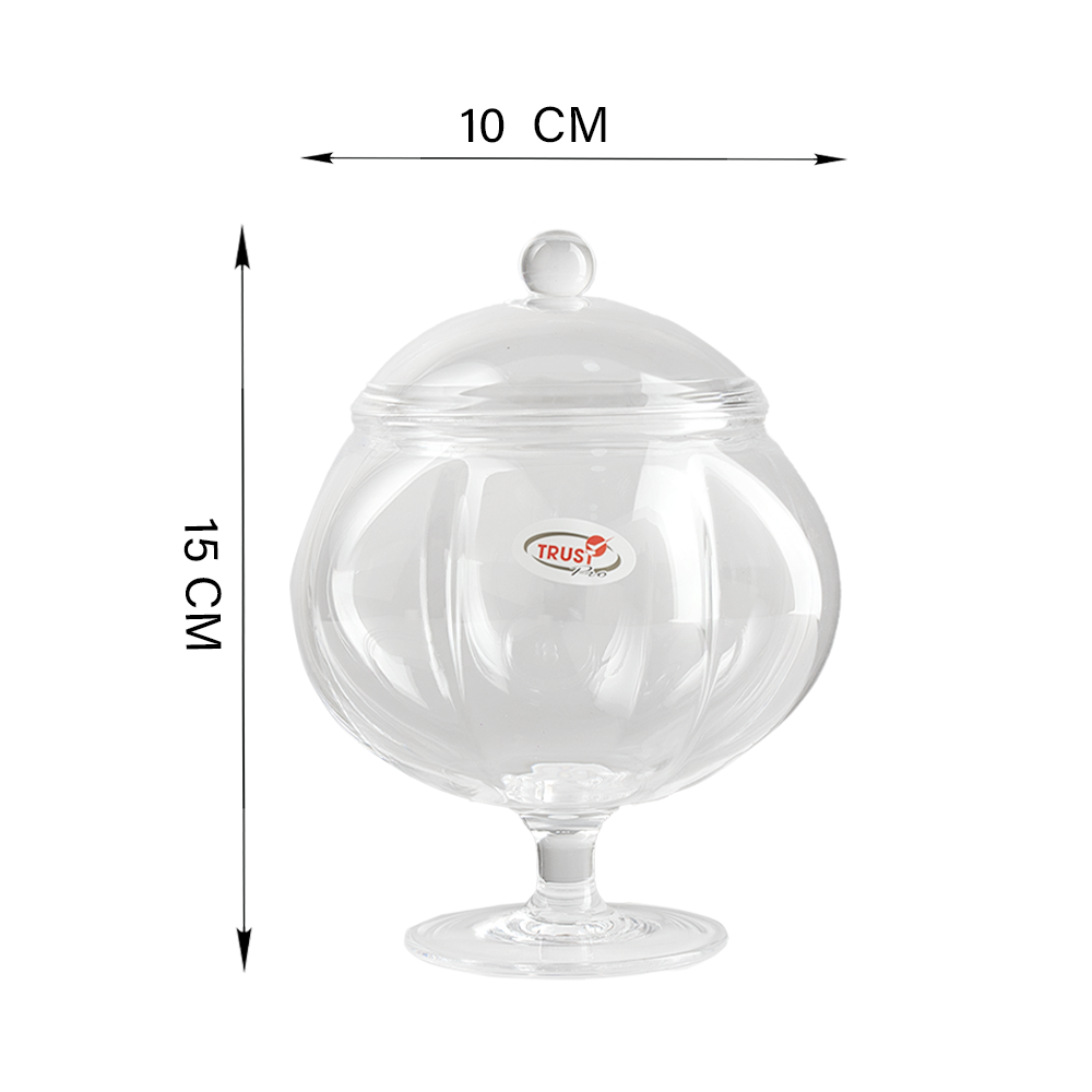 برطمان بتصميم راقي من بلاستيك الاكرليك