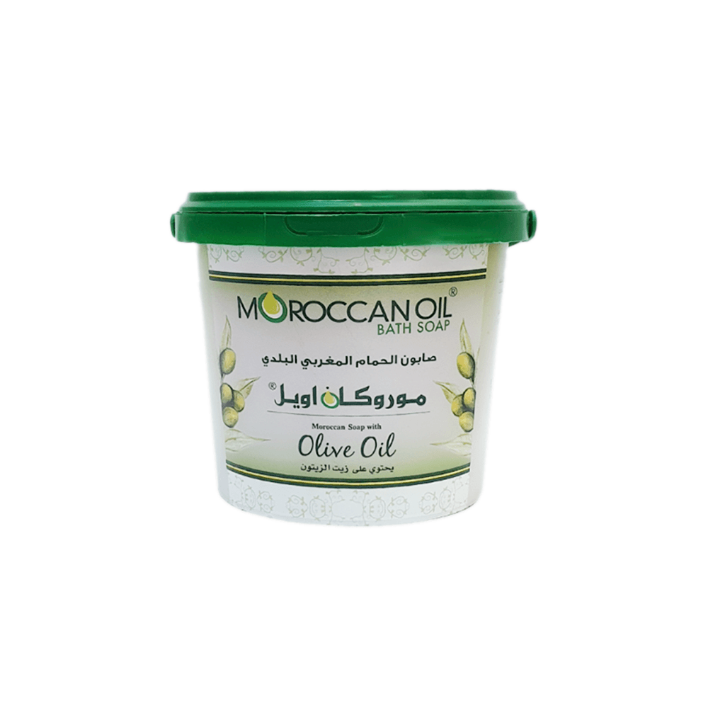 موركان اويل صابون مغربي بلدي بزيت الزيتون - 850 جرام