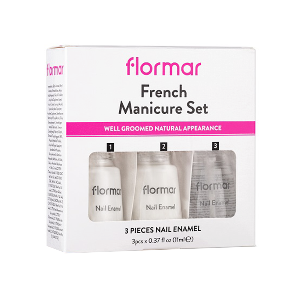 فلورمار 319 طقم مناكير فرنش