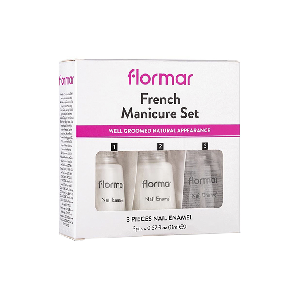 فلورمار مجموعة طلاء الاظافر الفرنسية رقم 227 - 3 قطع