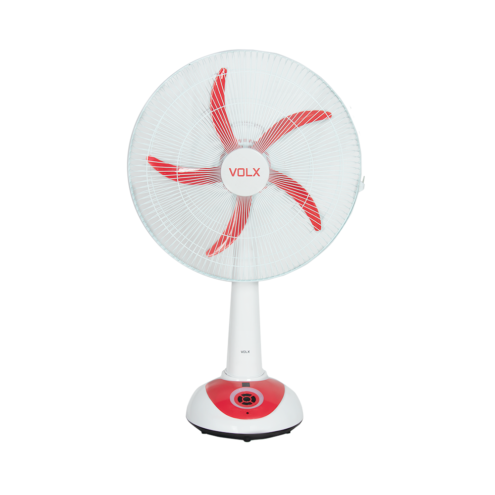 فولكس مروحة قابلة للشحن تعمل بالتيار المتردد/التيار المستمر - 16 انش