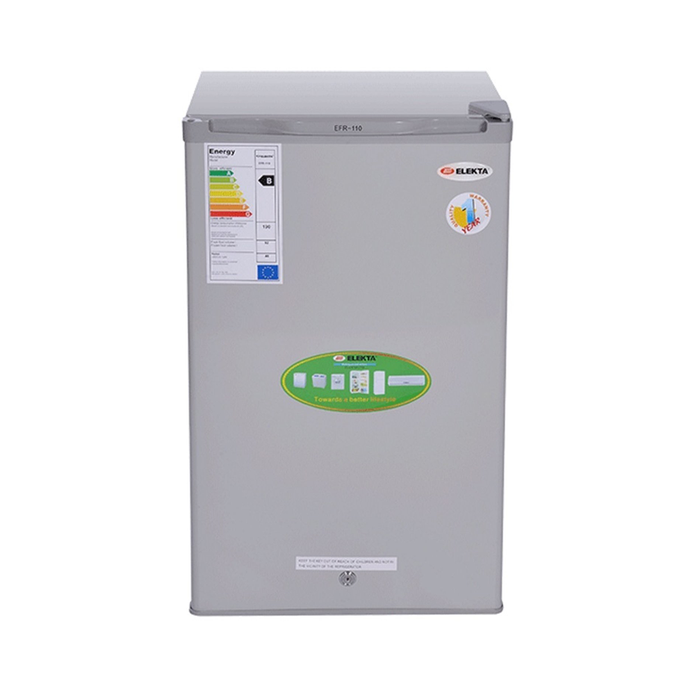 اليكتا ثلاجة باب واحدسعة  90 لتر - موديل  EFR-110SMKIII