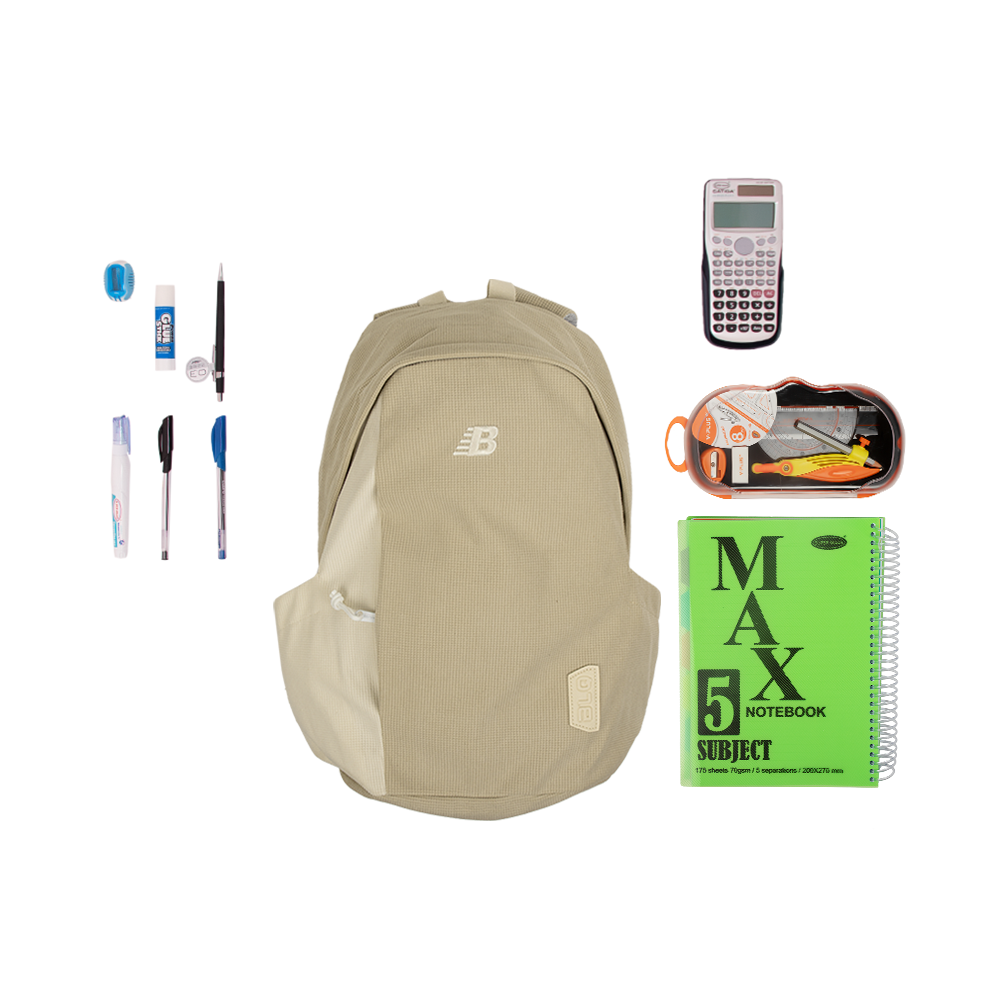 باكج الباقة الجيدة للطالب الجامعي - 10 قطعة