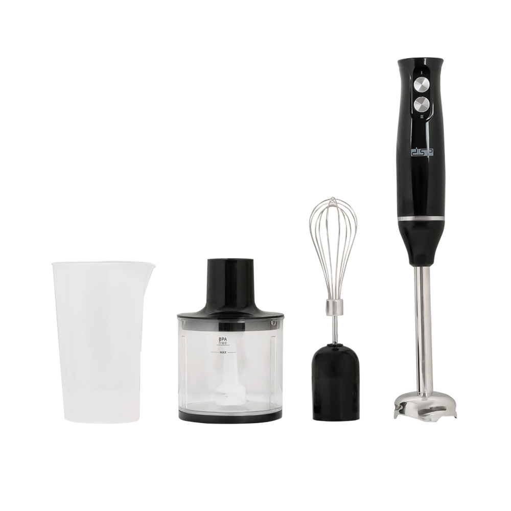 دي إس بي خلاط 4*1 من الفولاذ المقاوم للصدأ  قوة 500 واط -موديل KM1093 