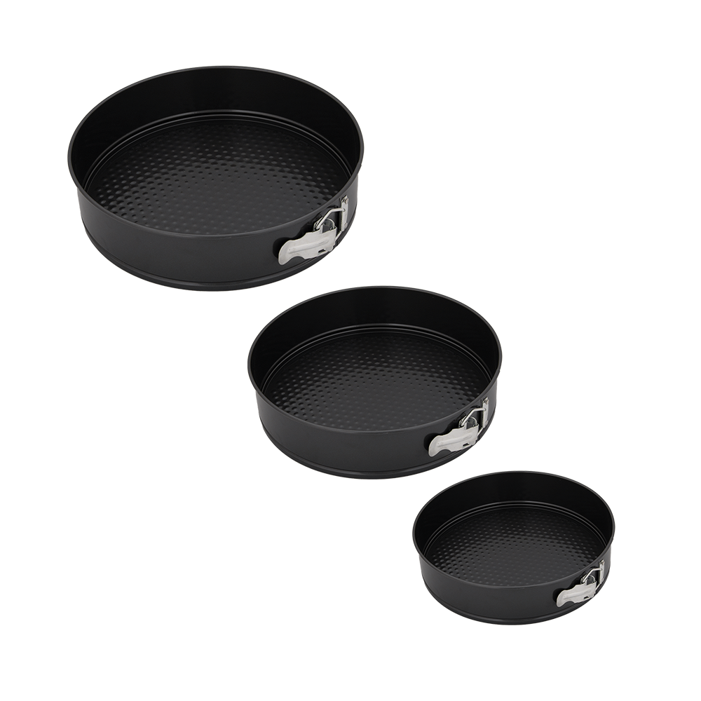 قوالب كيك دائرية بقفل - عدد 3