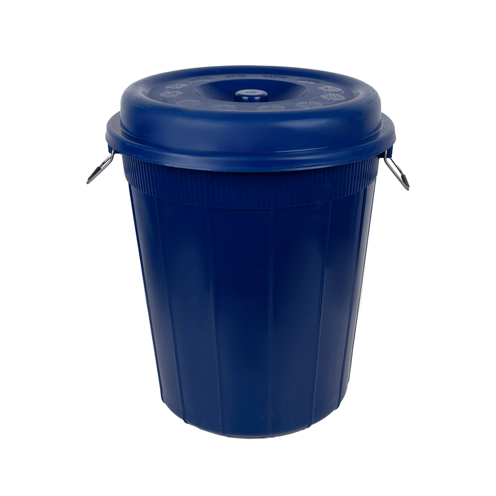 الهلال والنجمة - برميل بلاستيك بغطاء - 30 لتر