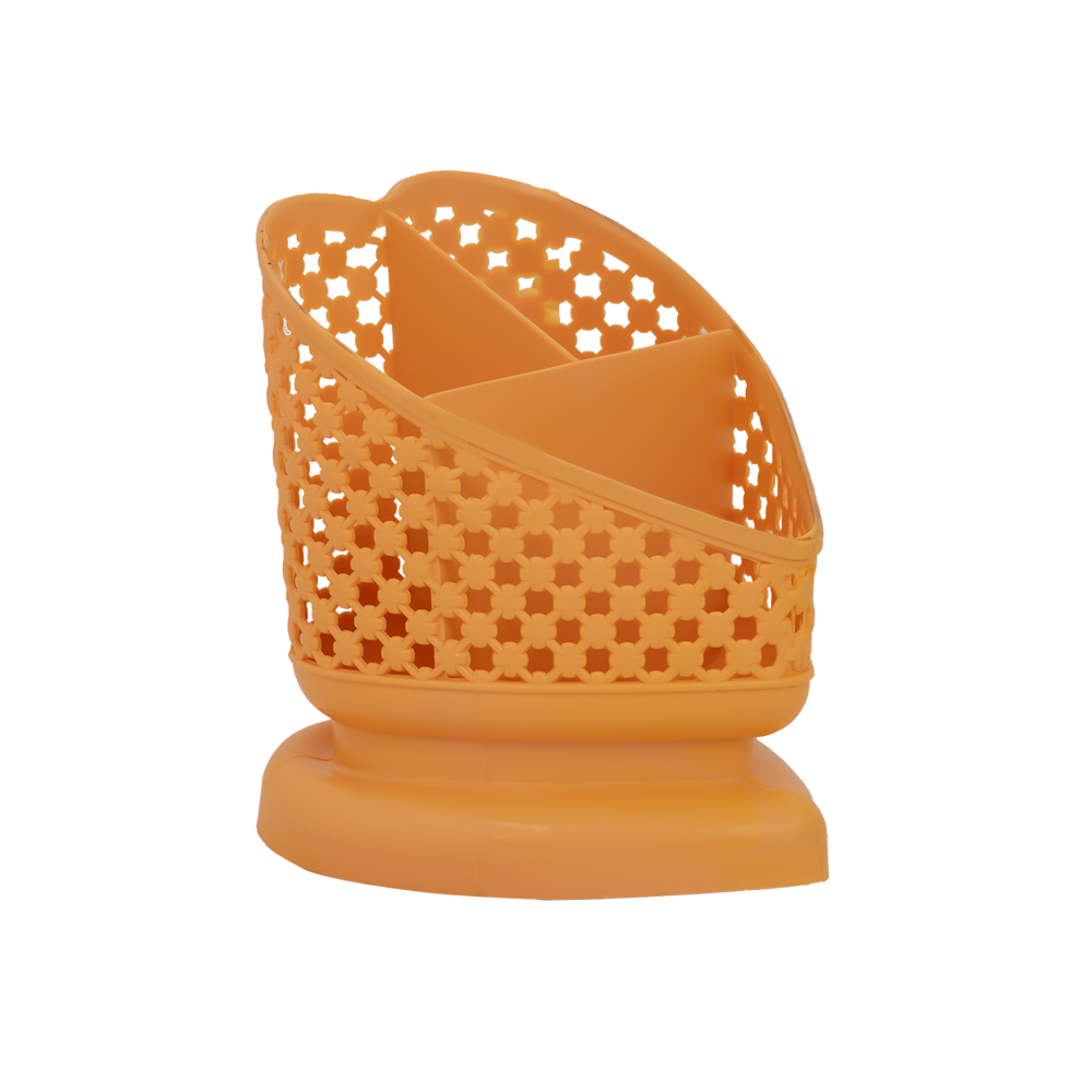 منظم مبتكر لتخزين أدوات المكتب ومستحضرات التجميل