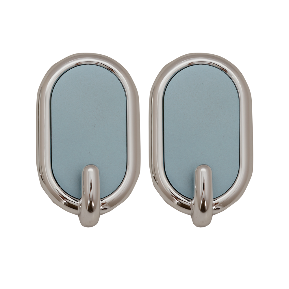 خطاف قوي ولاصق لتنظيم وتعليق الأشياء - 2 قطع