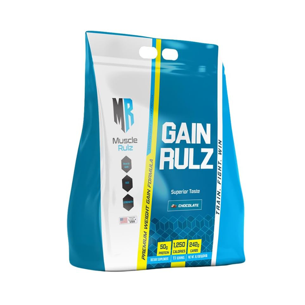 GainRulz مكمل غذائي لزيادة العضلات بطريقة صحية -7.25 كجم