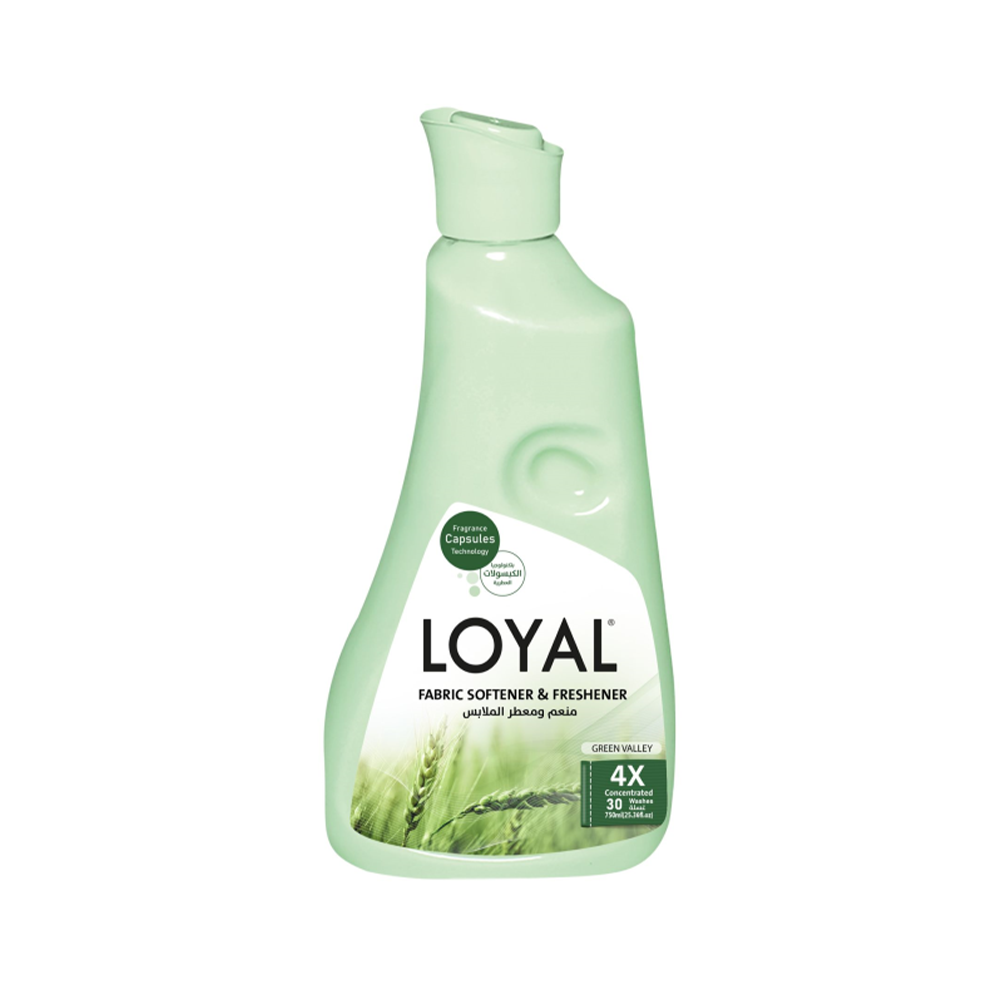 لويال منعم ومعطر ملابس أخضر- 750 مل