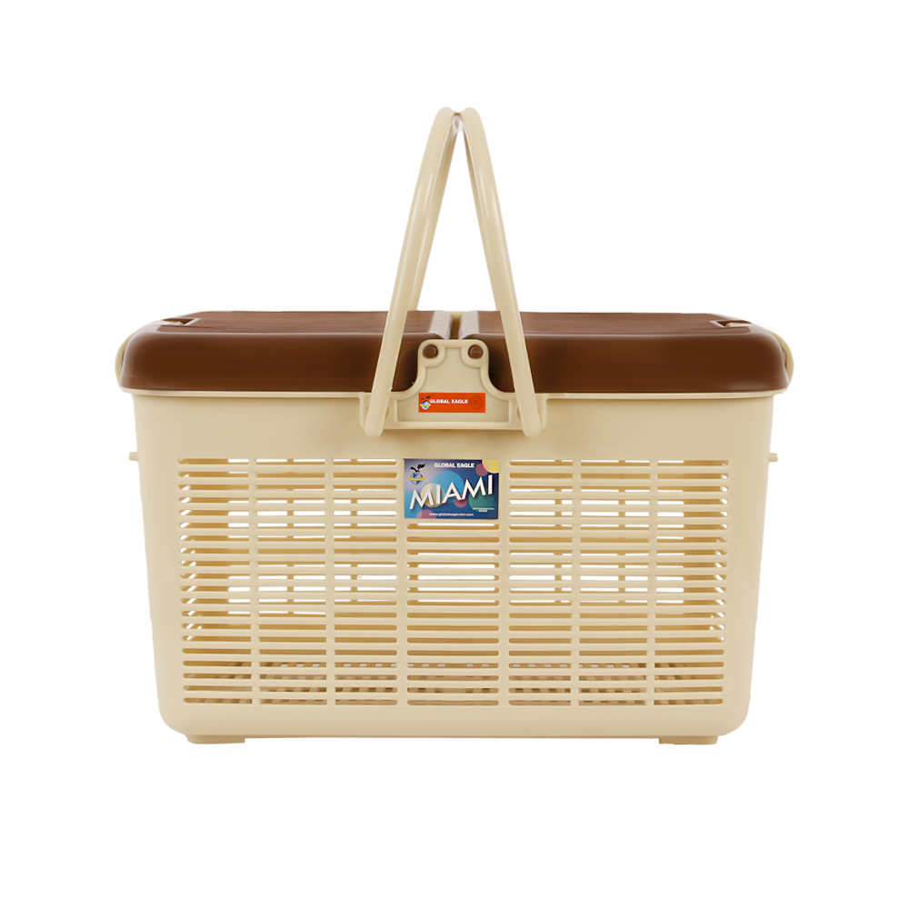 ميامي سلة رحلات بلاستيك متعددة الاستخدامات