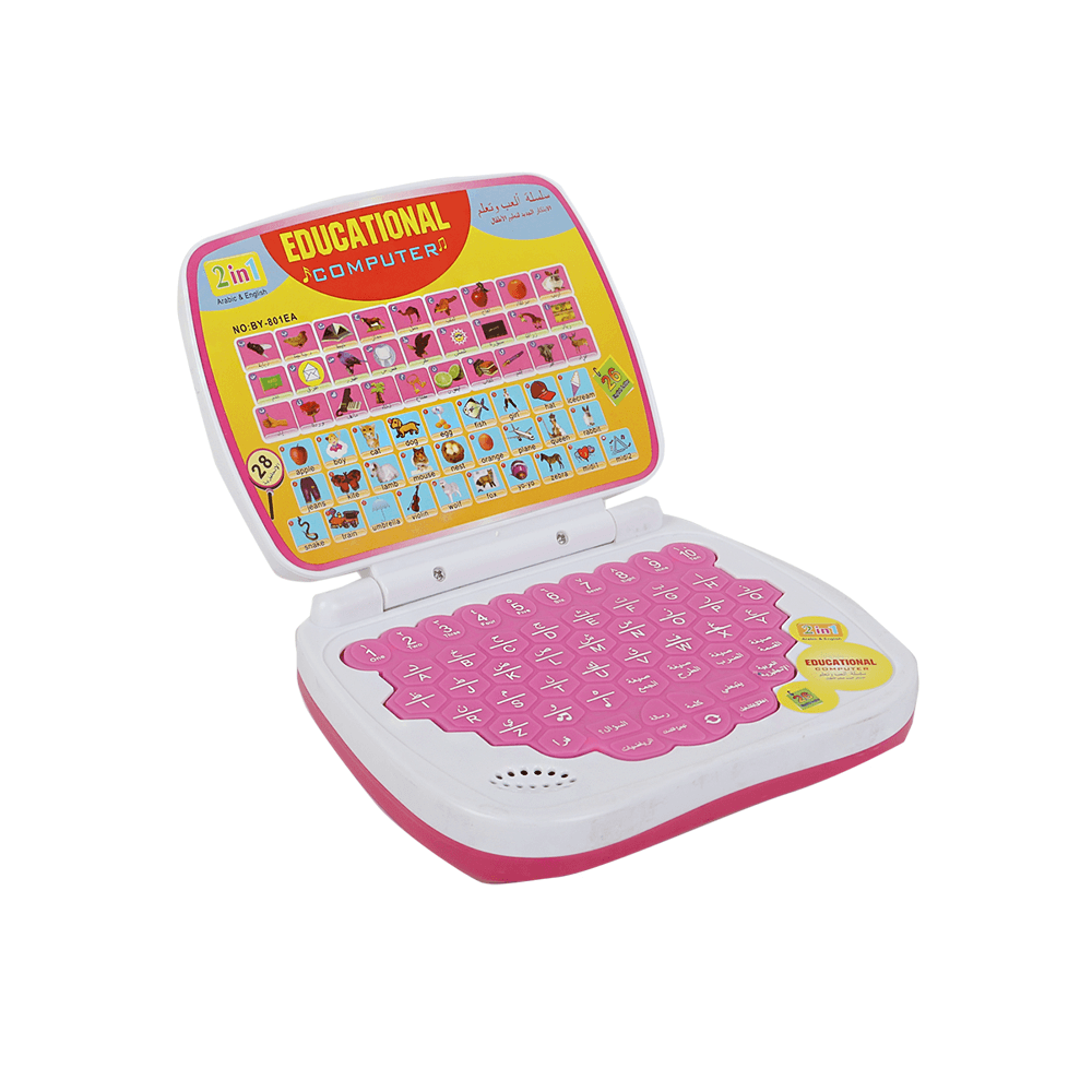 لابتوب العب وتعلم اللغة العربية والانجليزية للأطفال - صغير