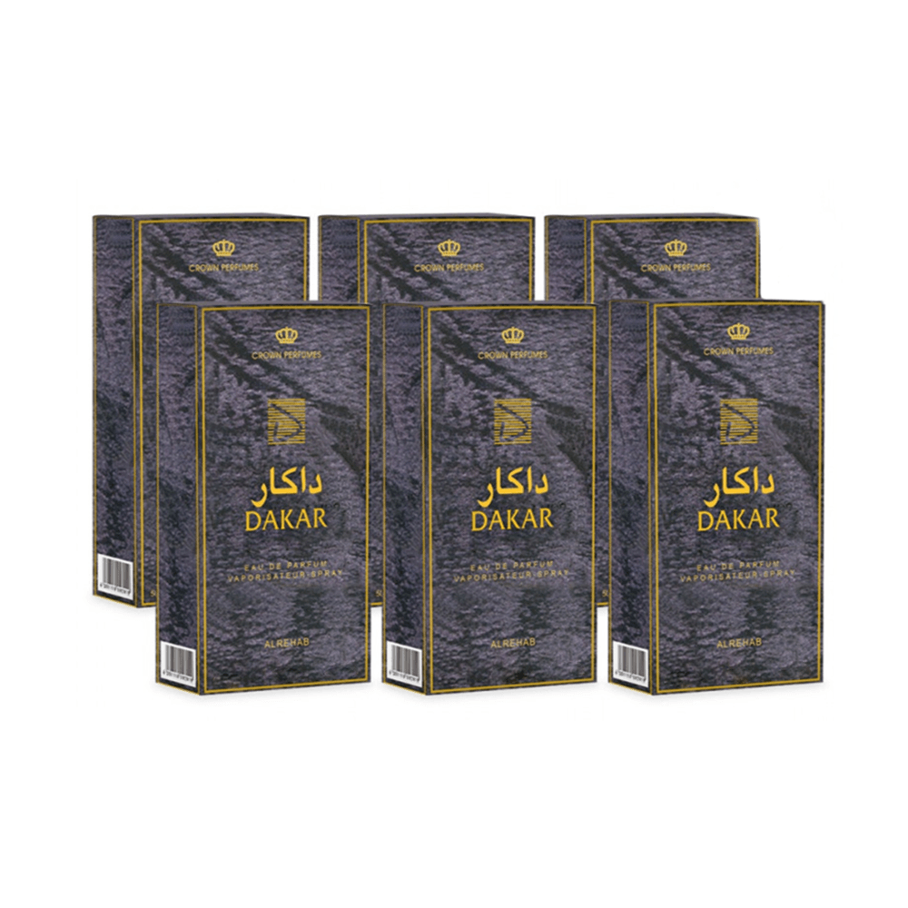 الرحاب داكار عطر اودي بارفيوم للرجال عدد6 قطع - 50 مل