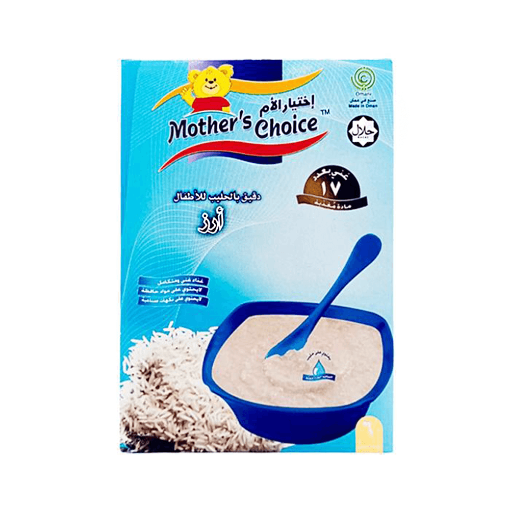إختيار الأم دقيق بالحليب والأرز للأطفال - 250جم 