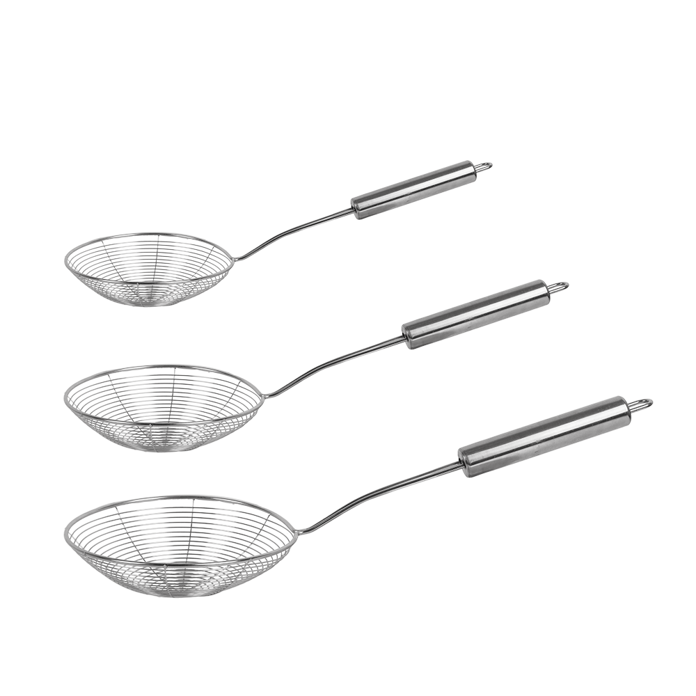 طقم ملاعق قلي -عدد 3 قطع