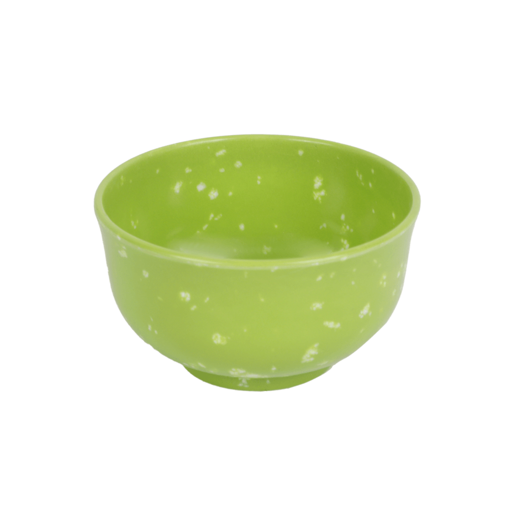 وعاء ميلامين منقوش - شكل دائري عميق