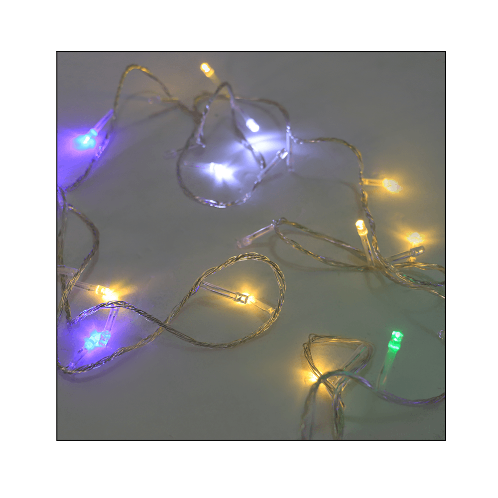 سلسلة أضواء ديكورية للاستخدام الداخلي والخارجي -100 مصباح LED