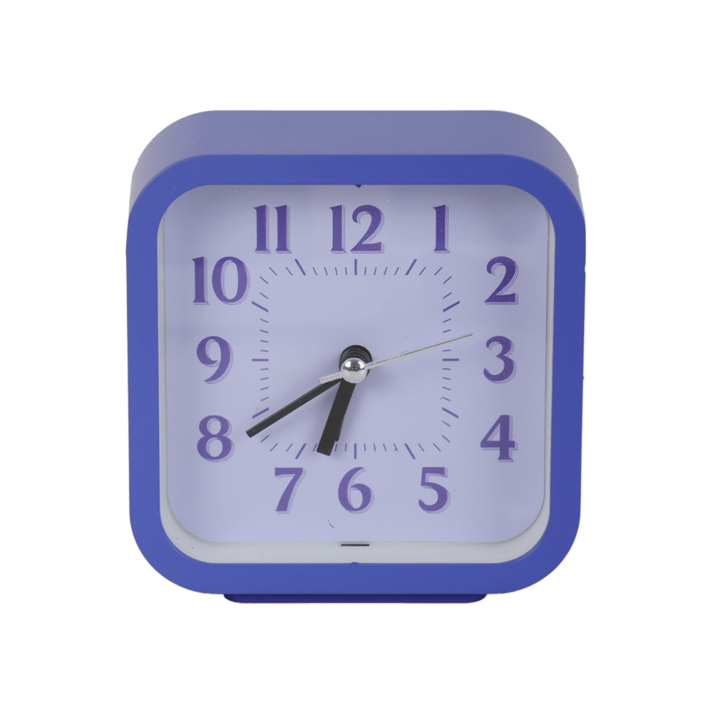 ساعة منبه بشكل مربع