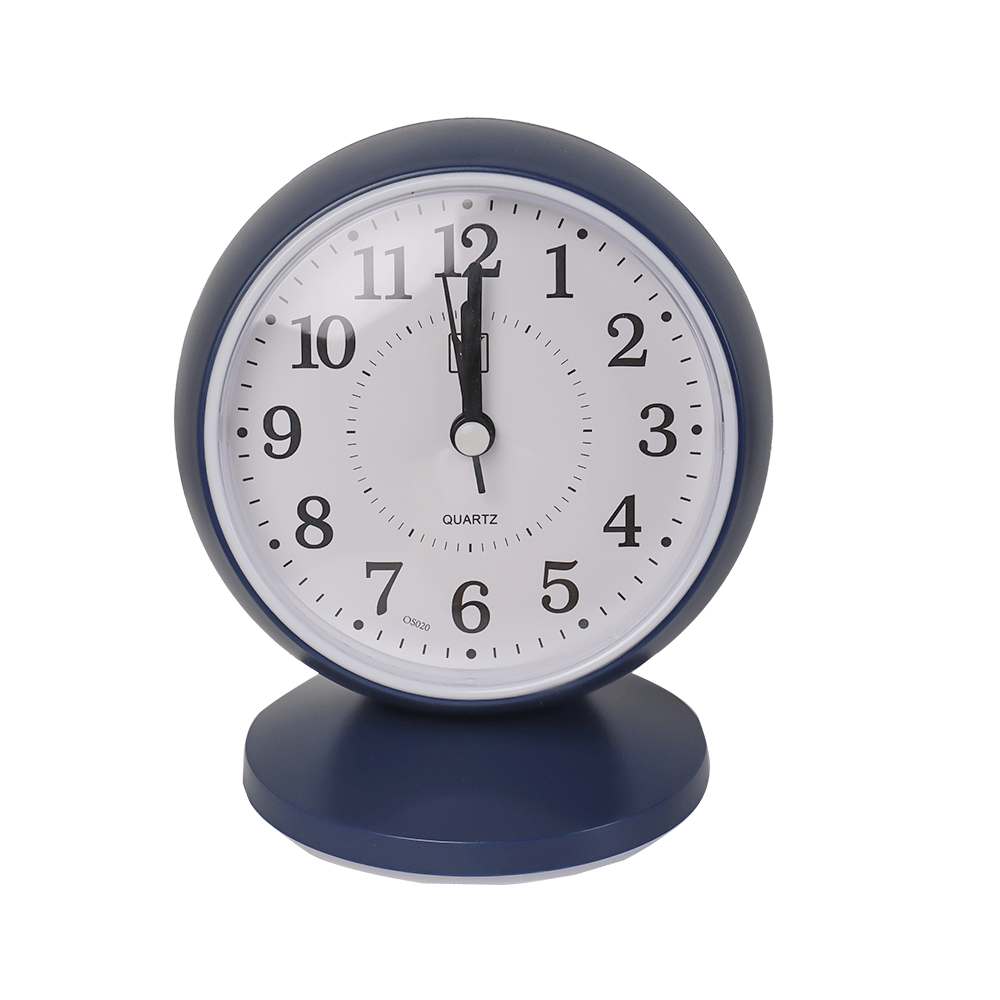 جيرمي ساعة منبه بقاعدة وشكل دائري