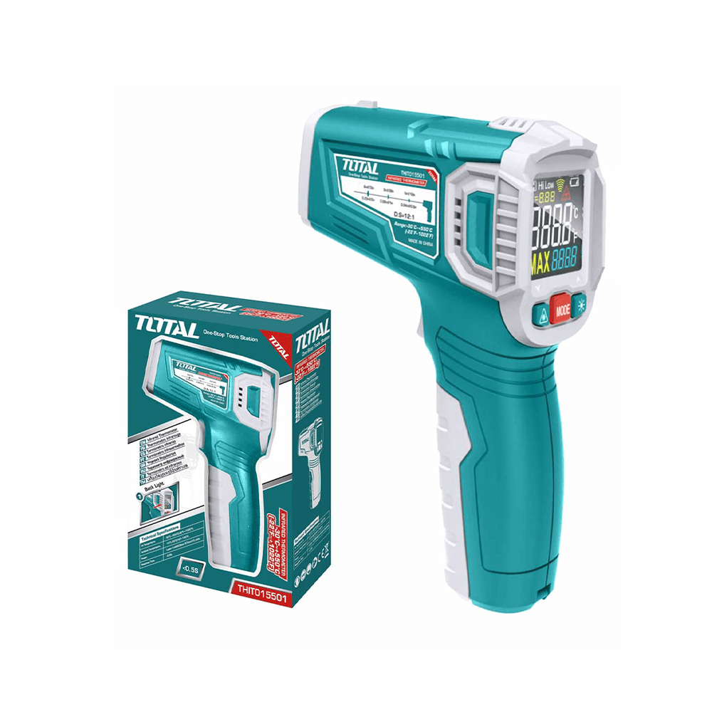 توتال مقياس الحرارة بالأشعة ليزر - 550 درجة
