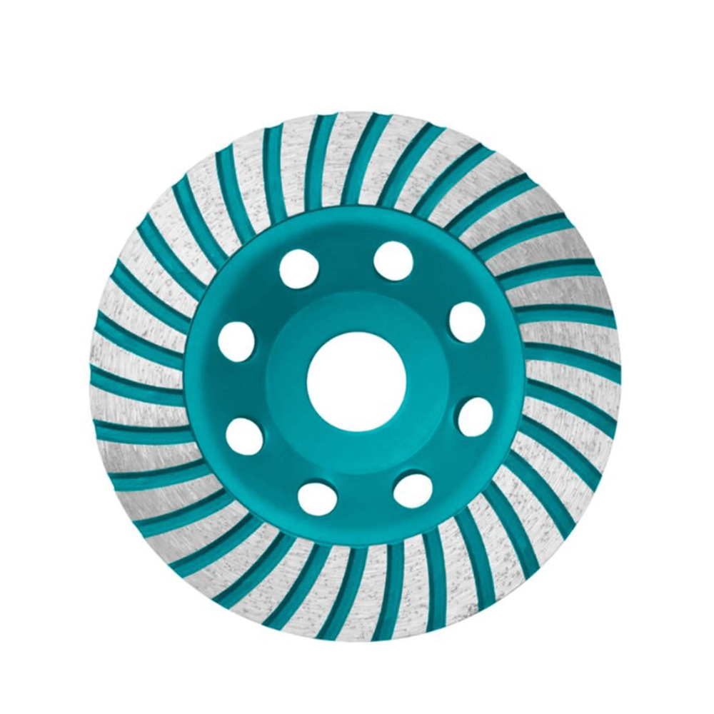 توتال قرص مطحنة توربو مشطب بقياس 100 مم وعرض 20 مم