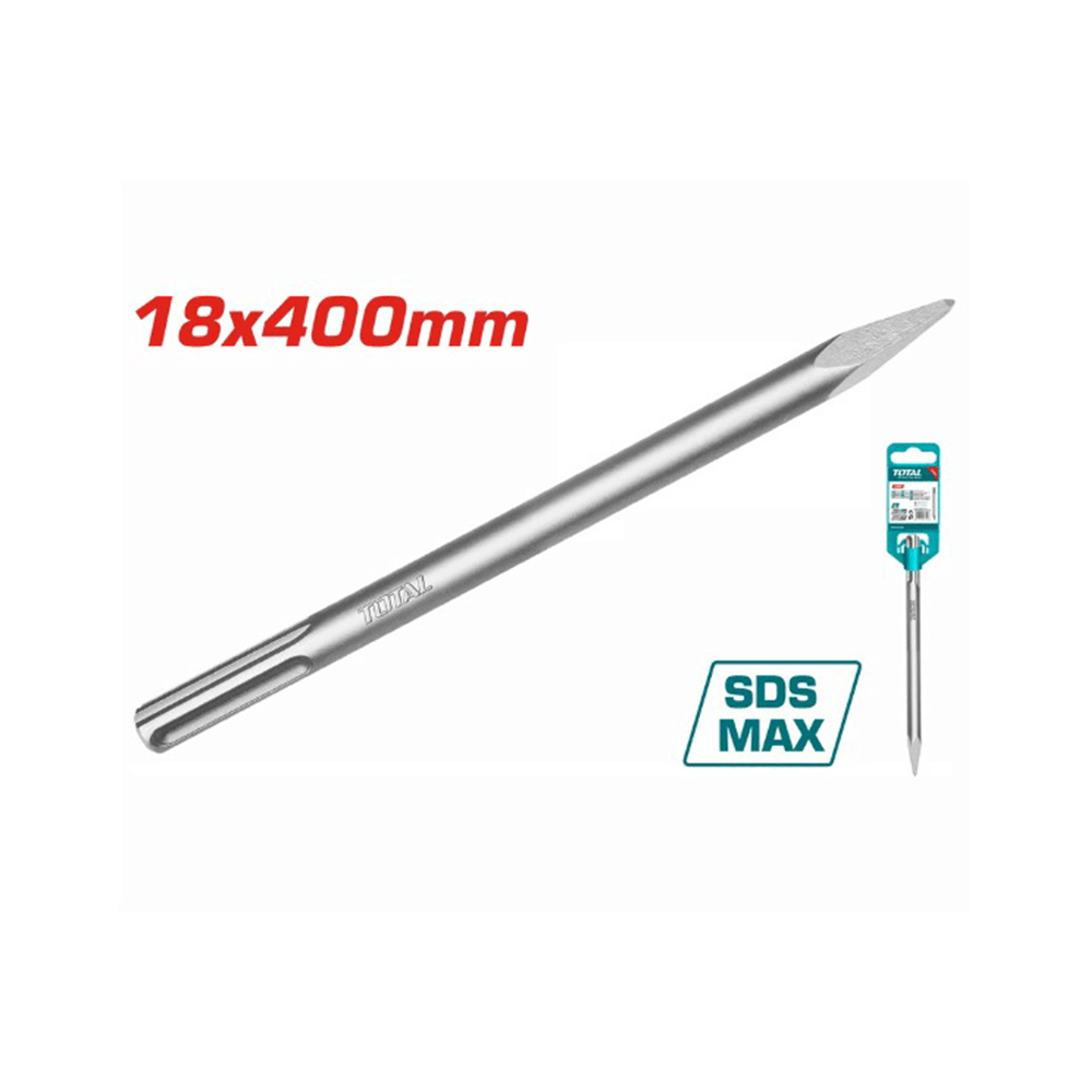توتال مسند SDS Max نقطي الشكل -بقياس 18 × 400 مم 
