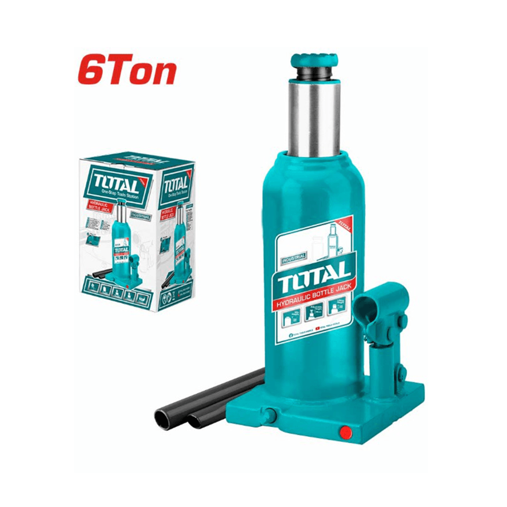 توتال تولز رافعة زجاجة هيدروليكية - بقدرة 6طن