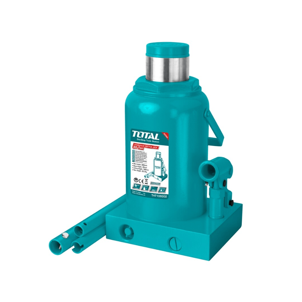 توتال تولز رافعة زجاجة هيدروليكية - بقدرة 30 طن