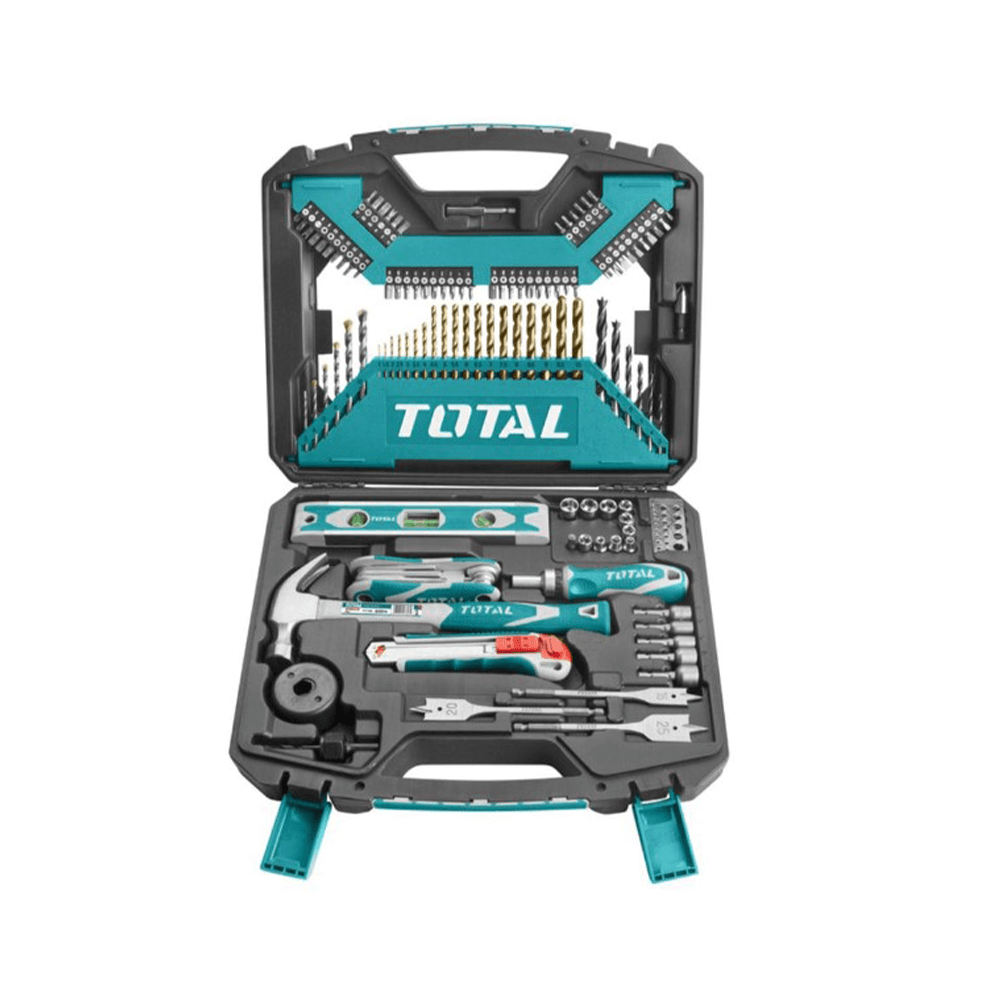 توتال تولز مجموعة ملحقات أدوات- كهربائية -120 قطعة