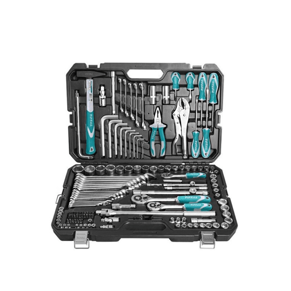 توتال تولز مجموعة أدوات متكاملة -142 قطعة
