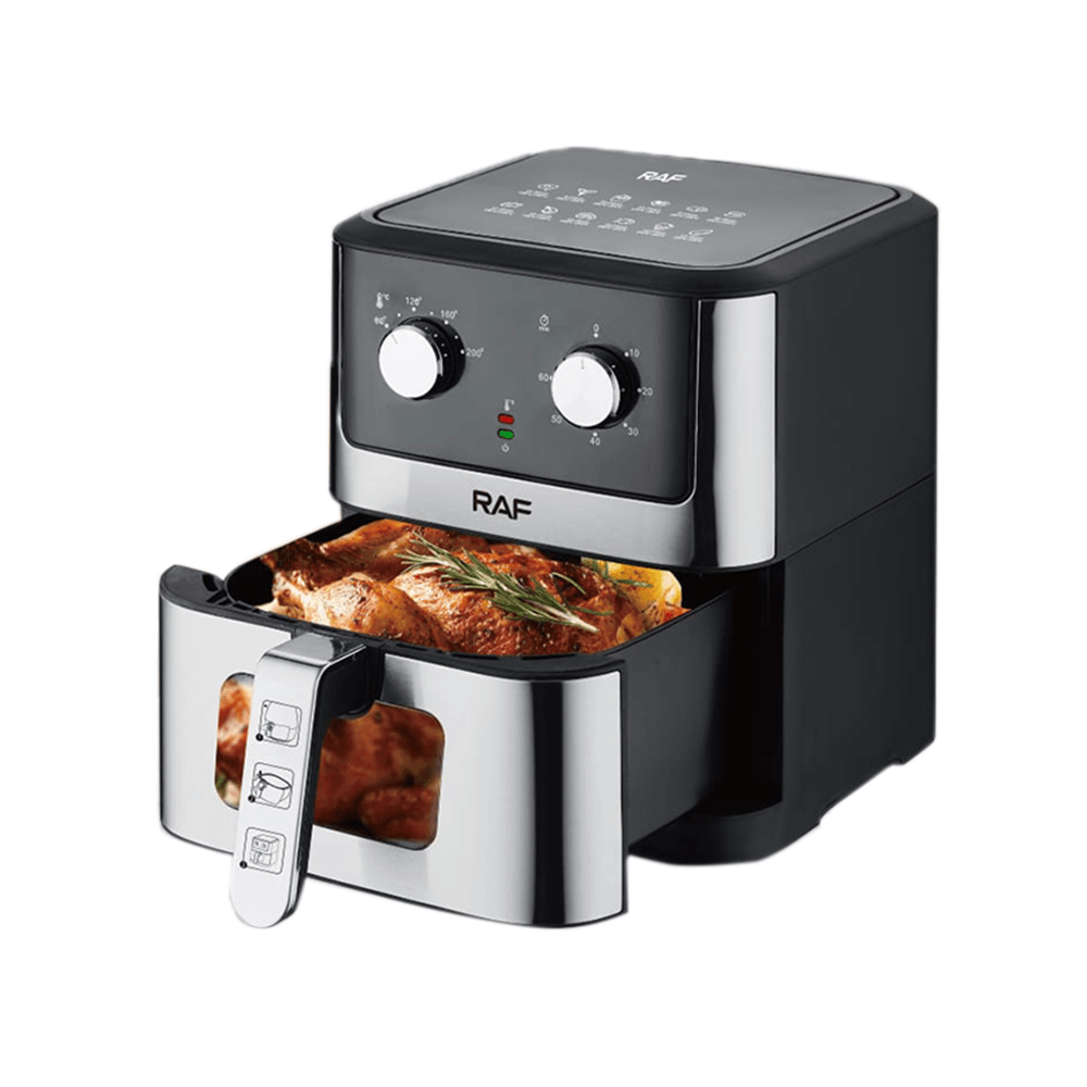 RAF قلاية هوائية متعددة الاستخدام سعة 8لتر - قوة 1500 واط