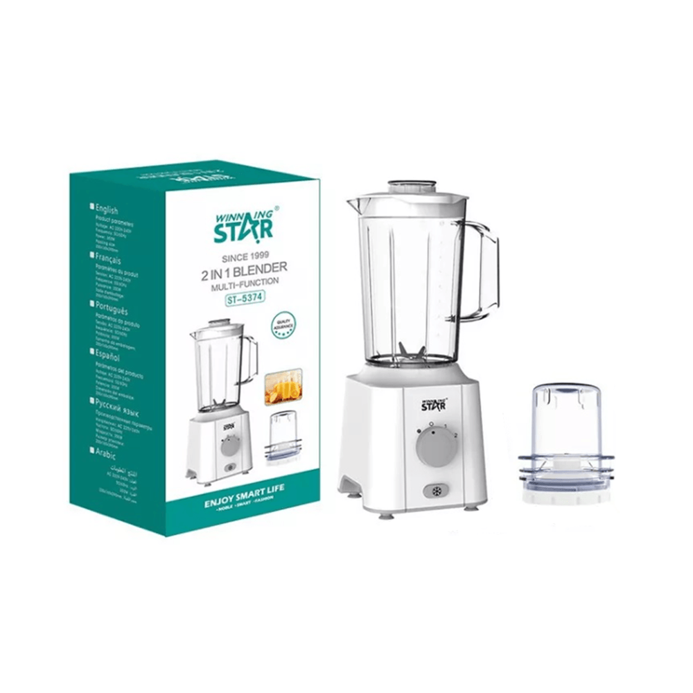 واينينج ستار خلاط ومفرمة متعدد الاستخدامات سعة 2 لتر - قوة 350 واط