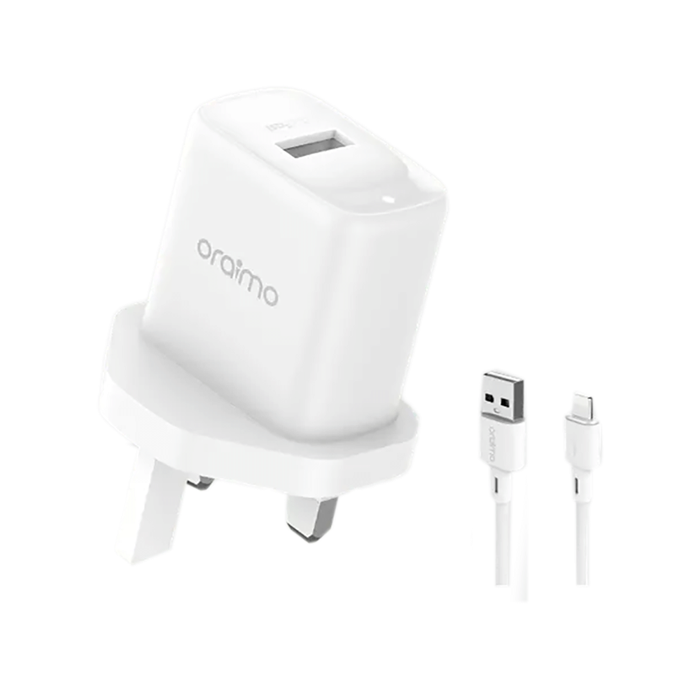 أورايمو شاحن مع كابل Type C - بقوة 5 فولت