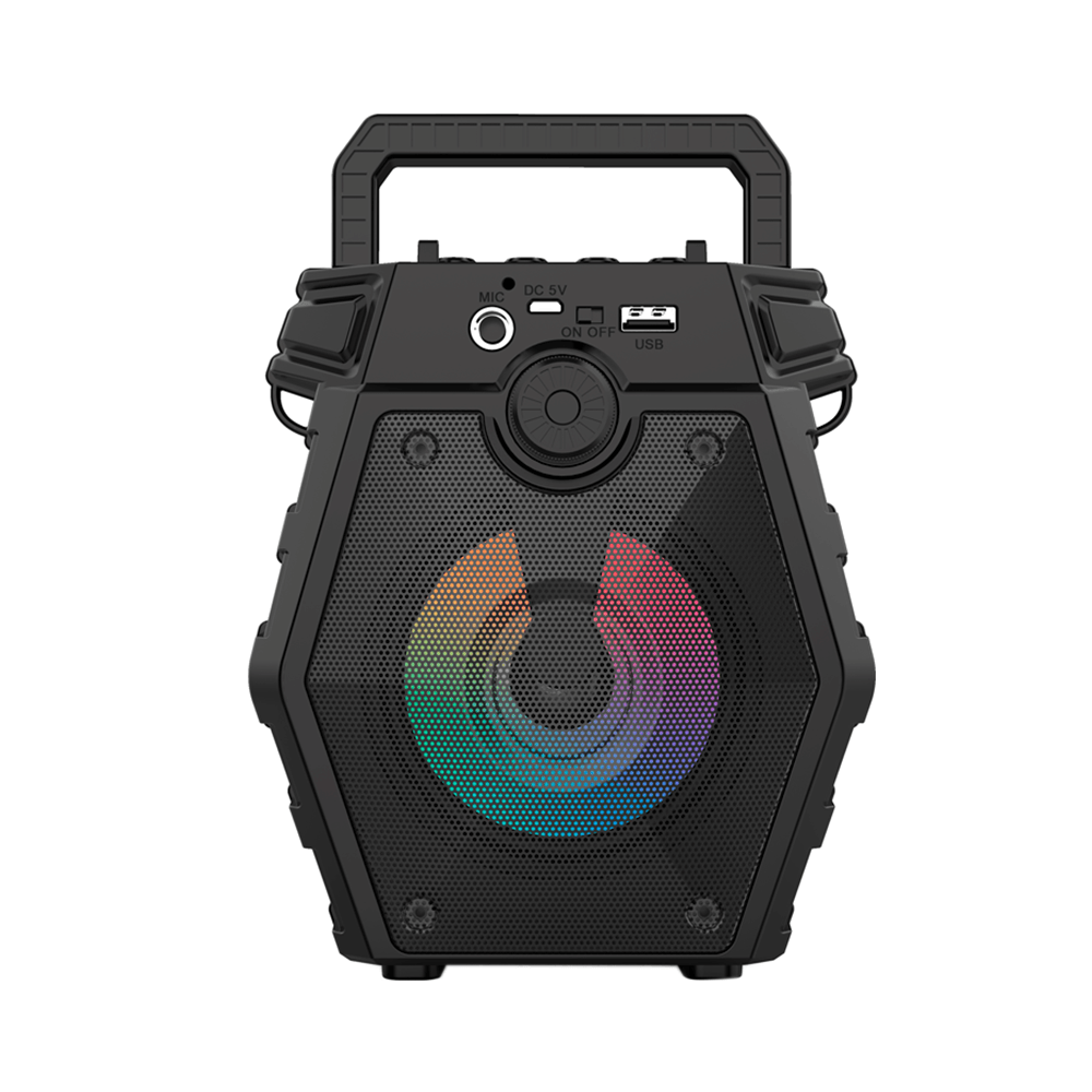 مكبر صوت لاسلكي قوي بتقنية البلوتوث بقوة 10 واط وسعة بطارية 1500 مللي أمبير