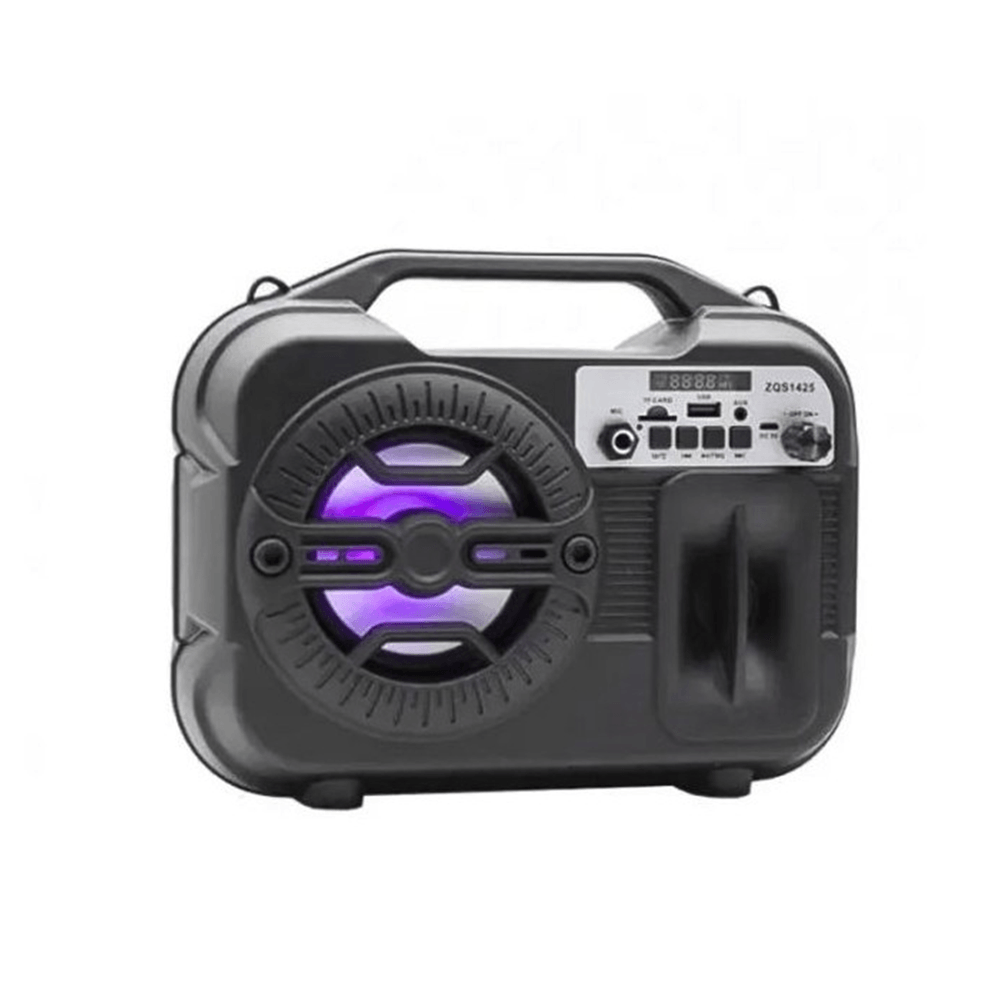 مكبر صوت لاسلكي سوبر باس بتصميم أنبوبي بقوة 12 واط وسعة بطارية 1500 مللي أمبير