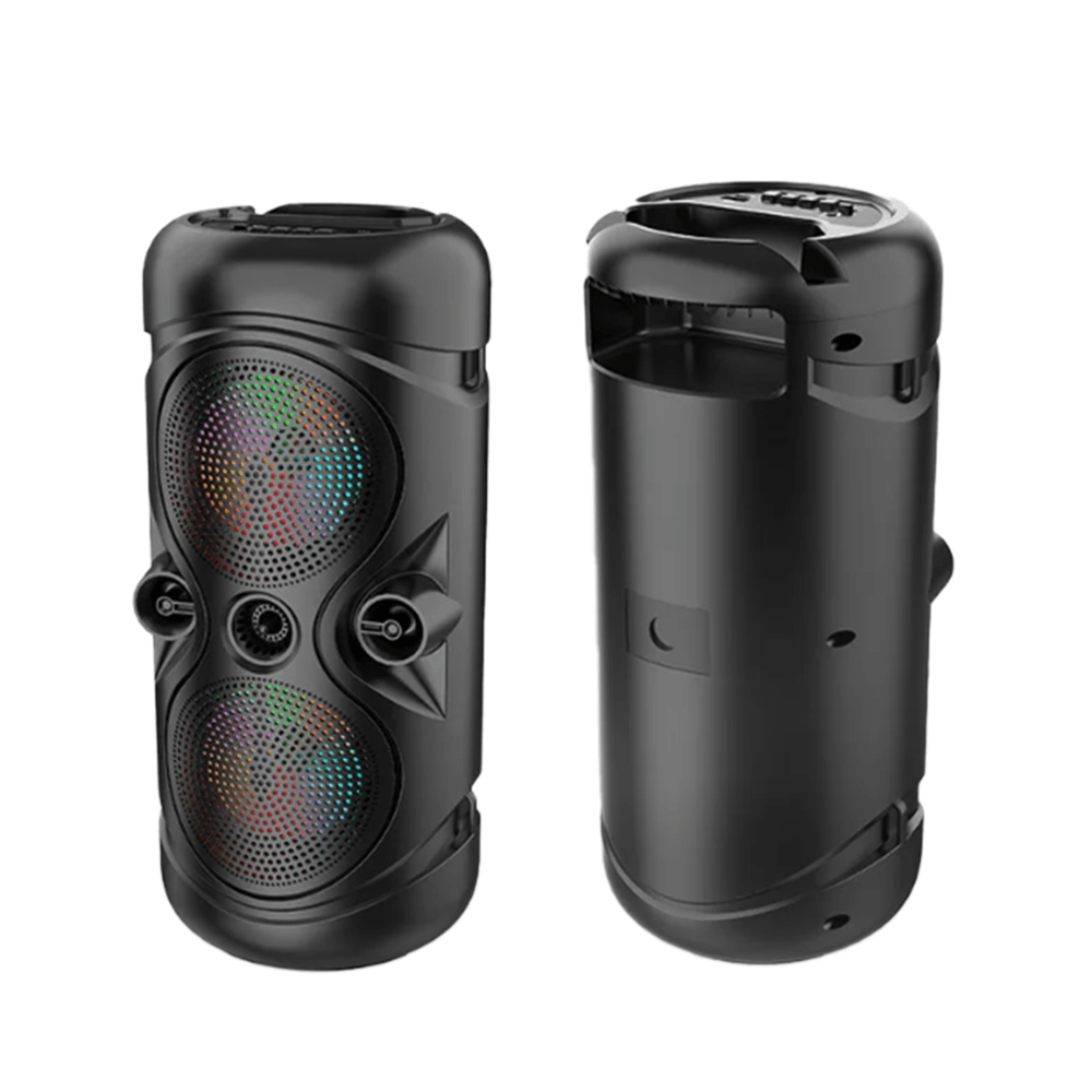 مكبر صوت يدعم الشحن الشمسي قطر 4 بوصة- بقوة 6 واط