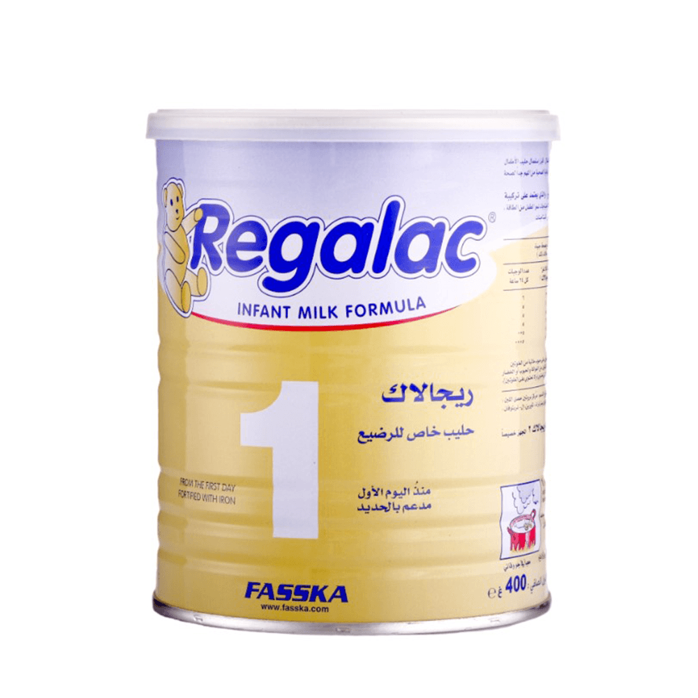 ريجالاك حليب أطفال رقم 1 مدعم بالحديد - 400 جم