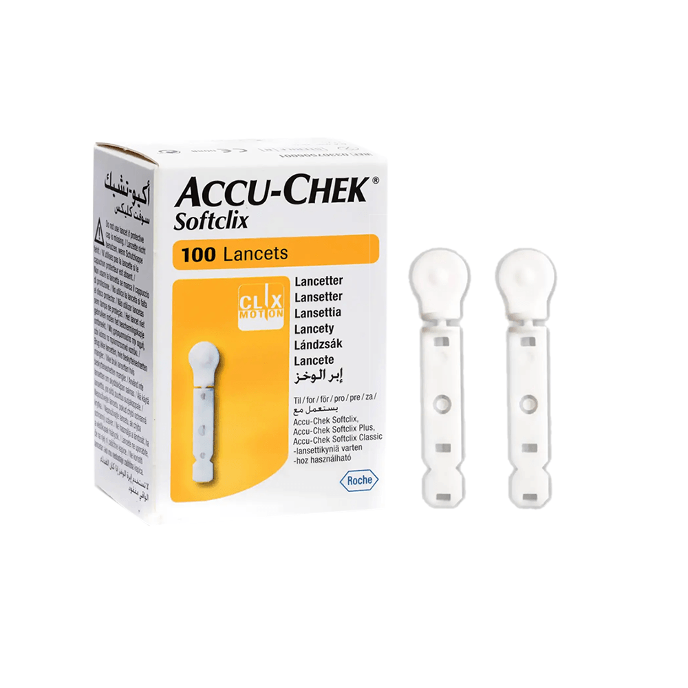 اكيوتشيك ابر وخز سوفت كليكس - 100 قطعة