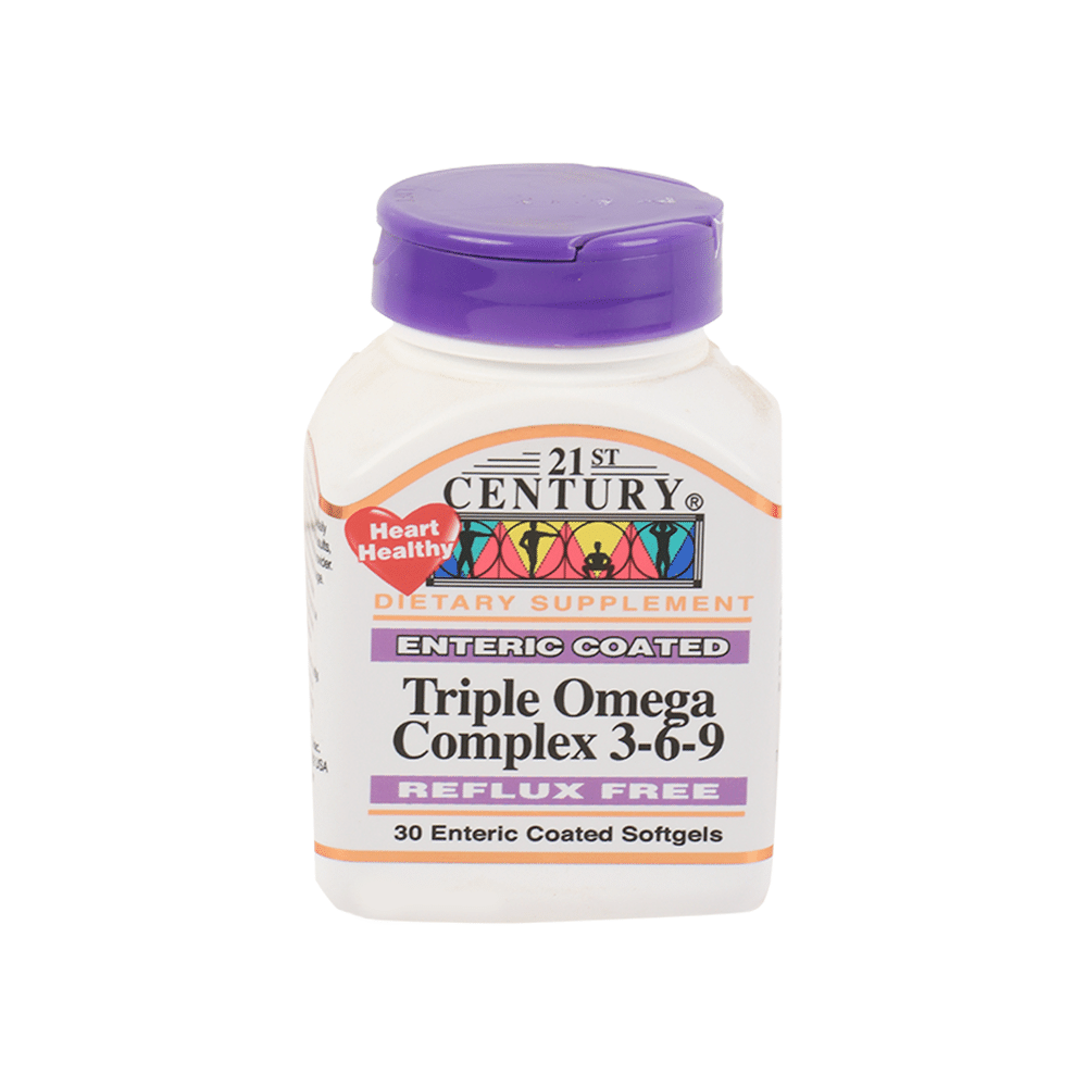21 سينشري ترايبل اوميجا 9-6-3كومبلكس - 30 كبسولة
